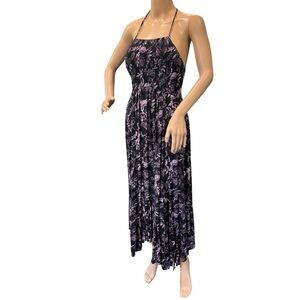 Free People Heat Wave Floral Print High/Low Dress Size S